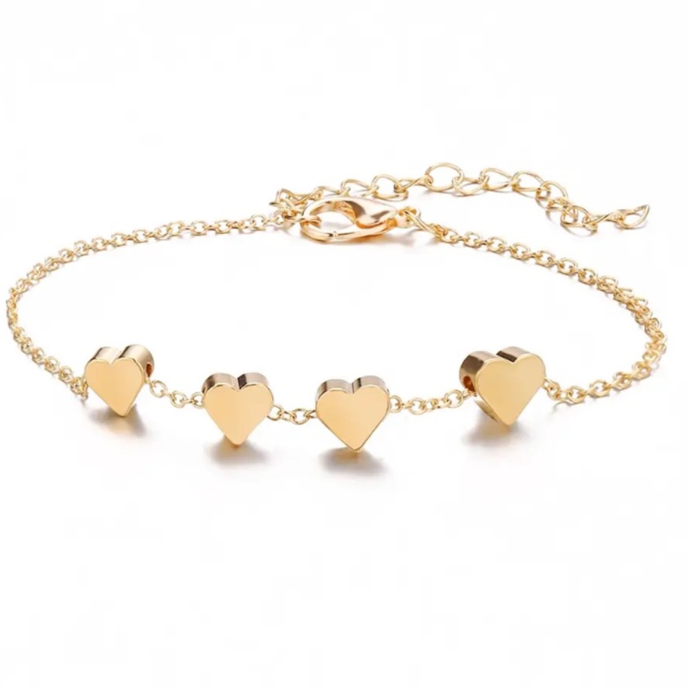 Gold Filled Heart Bracelet